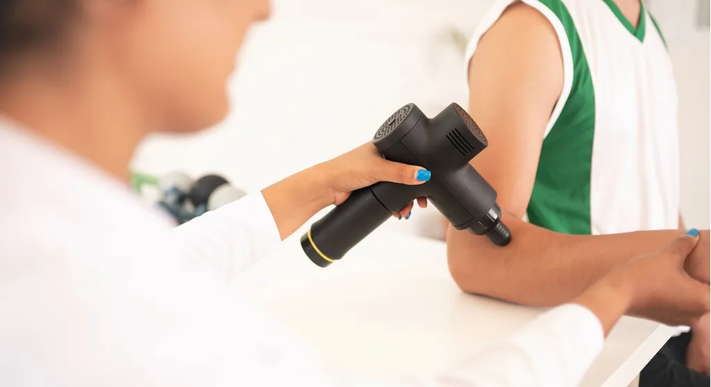 Vibracussion therapy device